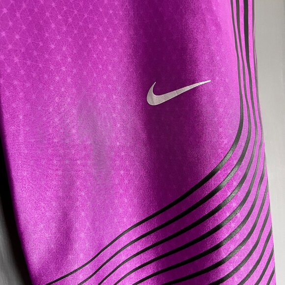 NWT Nike Power Speed Running Capris Tights Cosmic Purple Women's Medium M 801694 - Picture 9 of 14